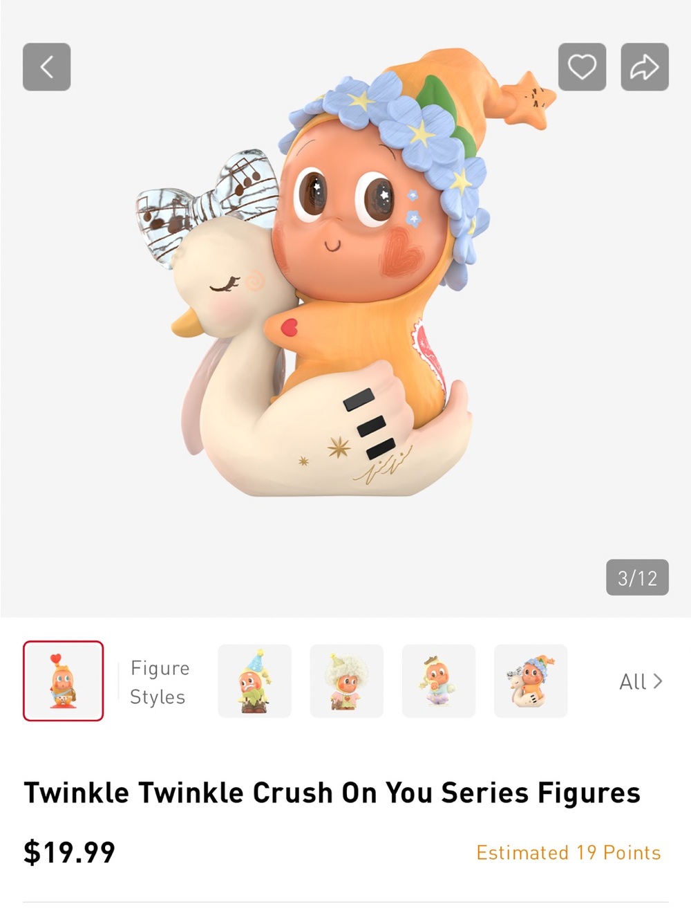 POP MART Twinkle Twinkle Crush On You Series Figure - Flower Bearer
